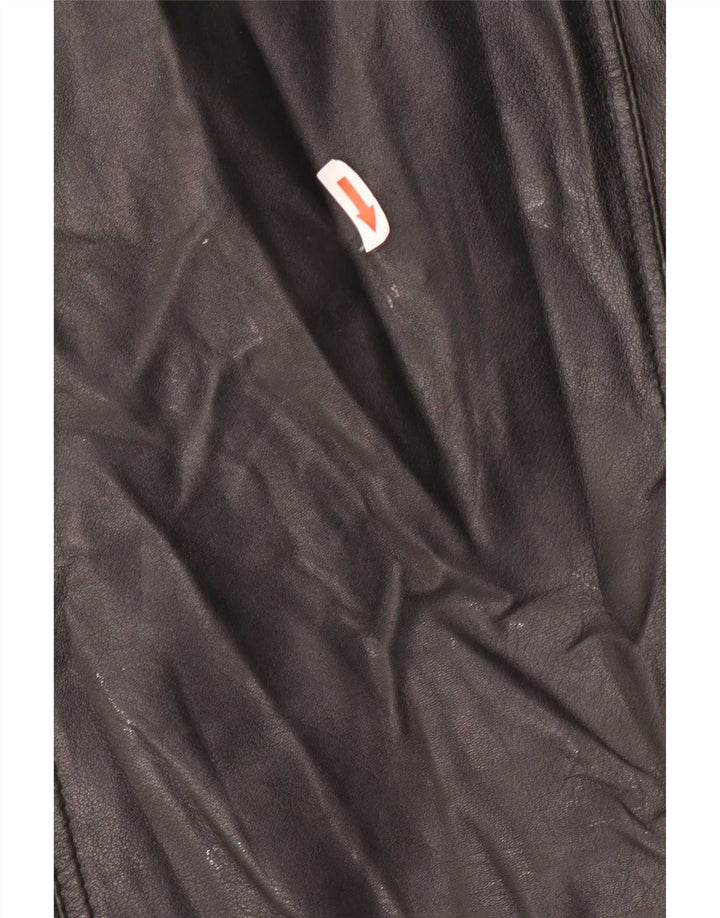 Vintage herre læderjakke UK 36 Small Black