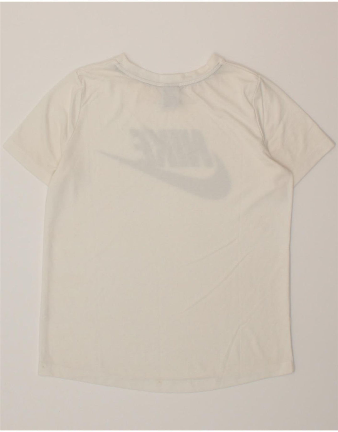NIKE Mens Graphic T-Shirt Top Medium White Vintage Nike and Second-Hand Nike from Messina Hembry 