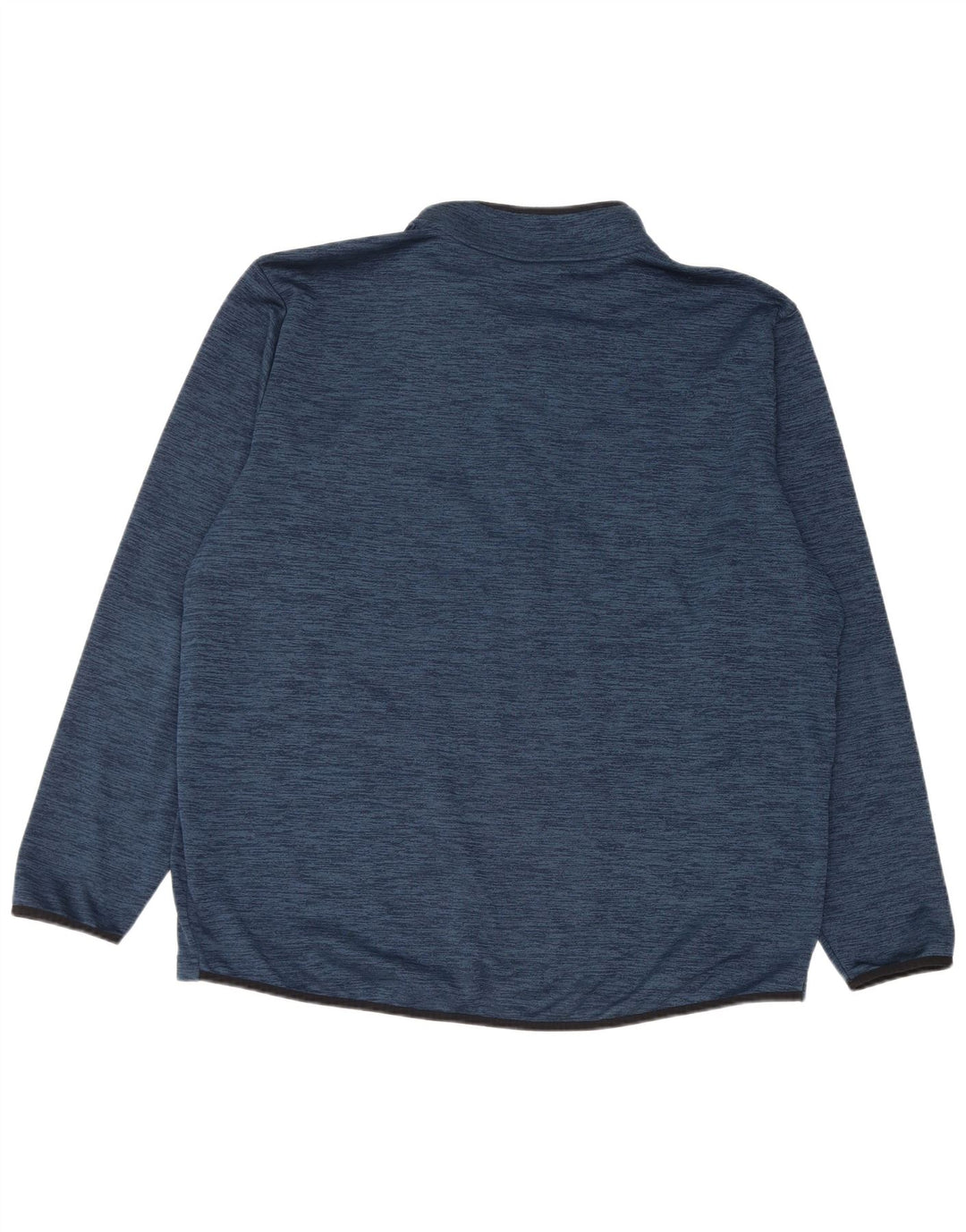 Under Armour Herre Zip Neck Pullover Træningsdragt Top 2XL Blå Flecked