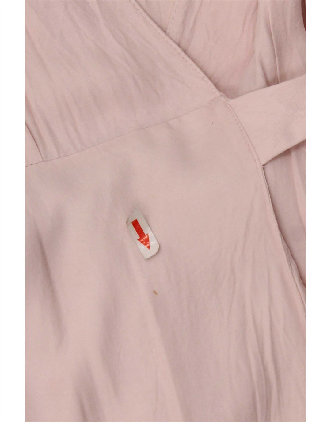 Zara Kvinde slå-om-kjole UK 10 Small Pink Viscose
