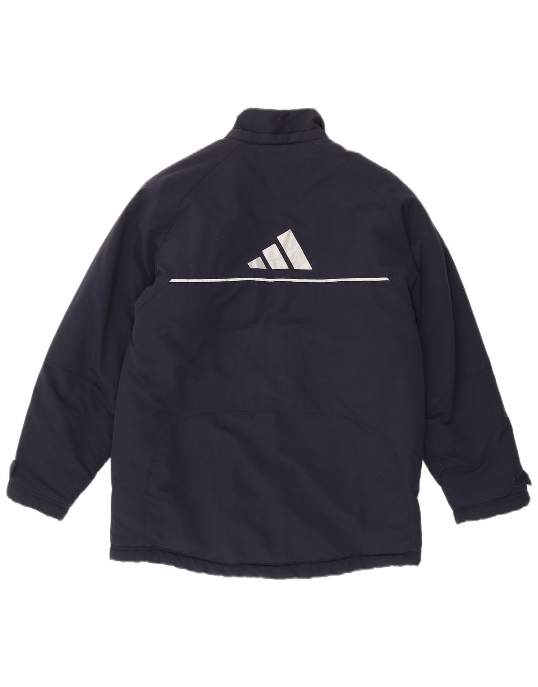 Adidas drenge grafisk vindjakke 13-14 år marineblå polyamid