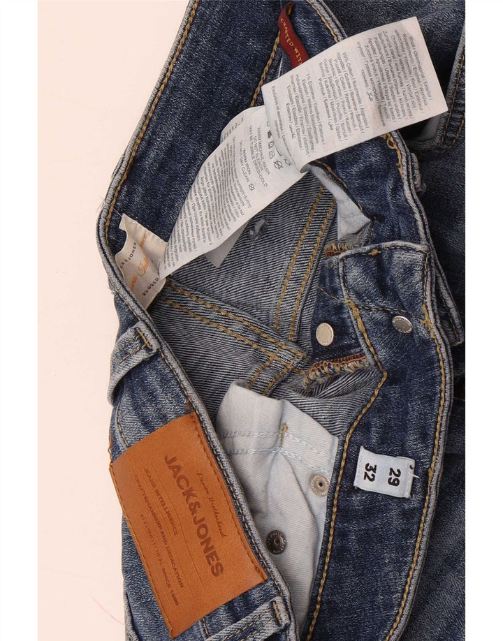 Jack & Jones Herre Slim Jeans W29 L32 Blå Bomuld