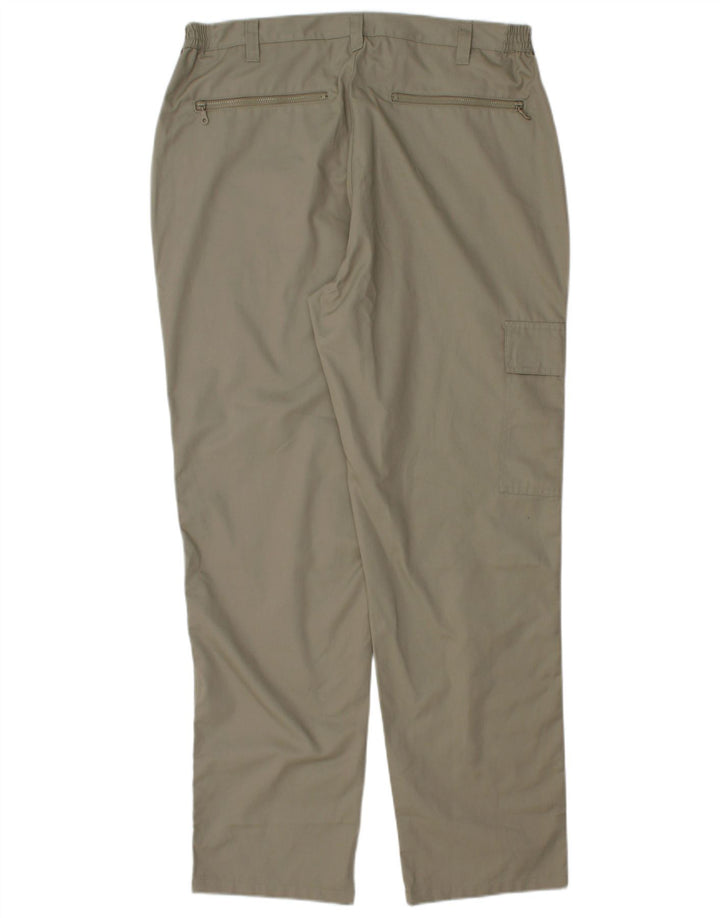 BOMULD TRADERS Straight Cargo bukser til mænd W36 L30 Grå polyester