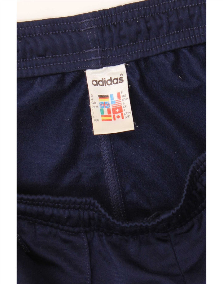 Adidas Træningsdragtsbukser til mænd UK 36/38 Small Navy Blue Polyester