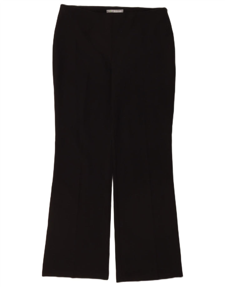Marks & Spencer Dame Bootcut Suit Bukser UK 12 Medium W32 L30 Black