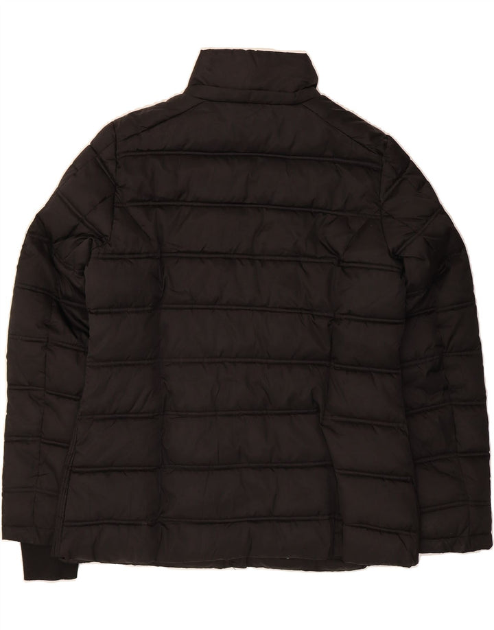 NAUTICA Womens Padded Jacket UK 20 2XL Black Polyester Vintage Nautica and Second-Hand Nautica from Messina Hembry 
