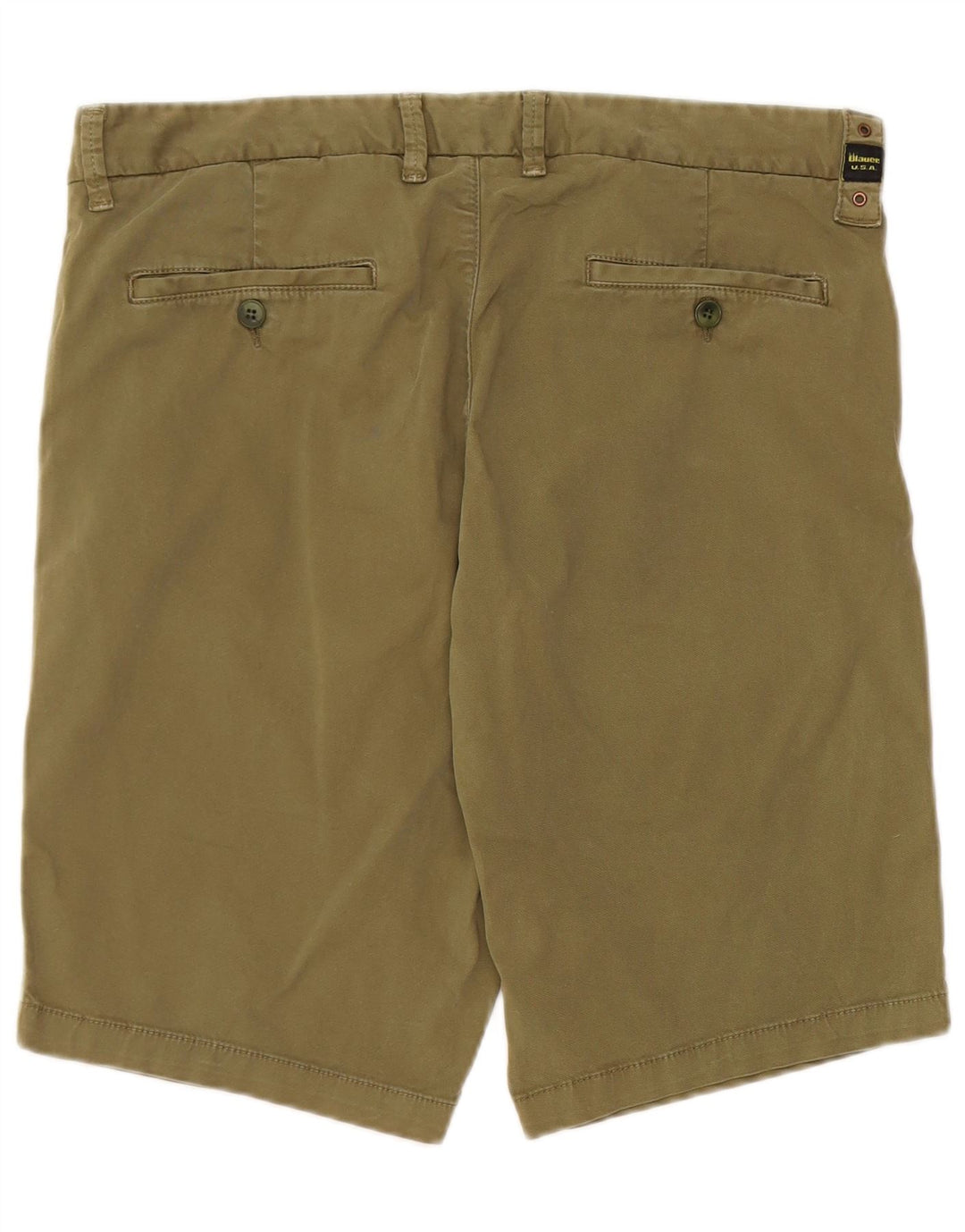 Blauer Herre Chino Shorts W33 Medium Khaki Bomuld