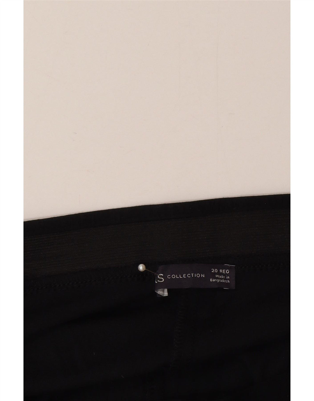 Marks & Spencer Træningsdragtsbukser til kvinder UK 20 2XL Sort Viscose