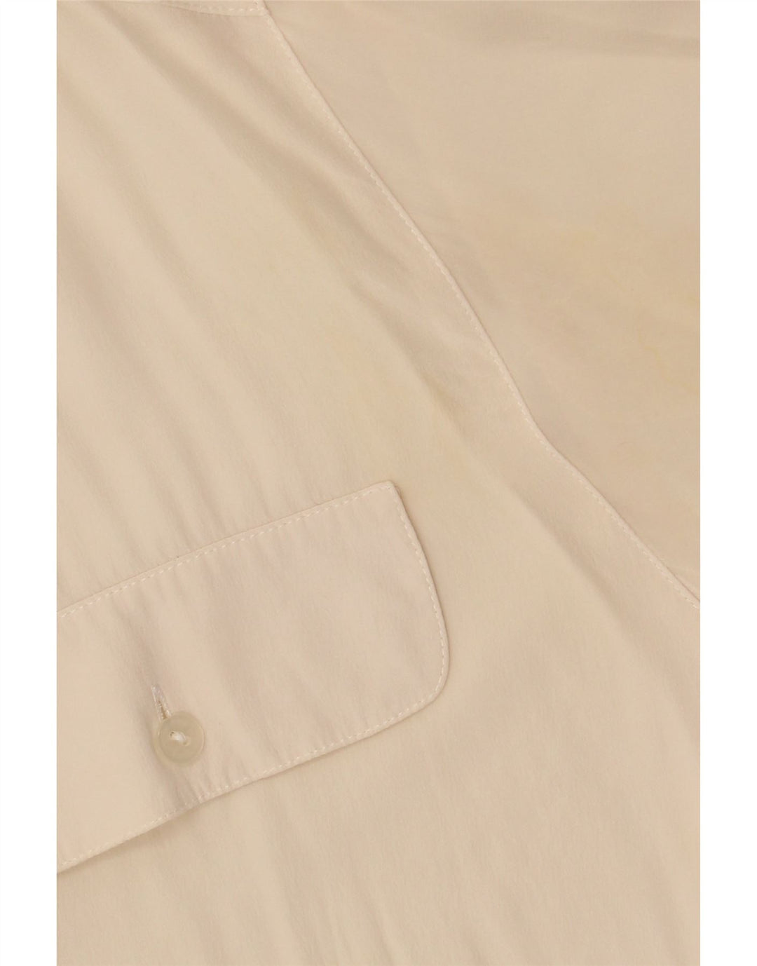 VINTAGE Dameskjorte UK 12 Medium Off White