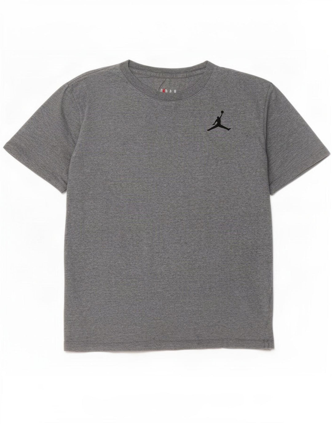 Jordan Herre T-Shirt Top Stor Grå Bomuld