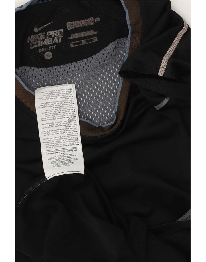 Nike Herre Dri Fit Grafisk Vest Top XL Sort Colourblock Polyester