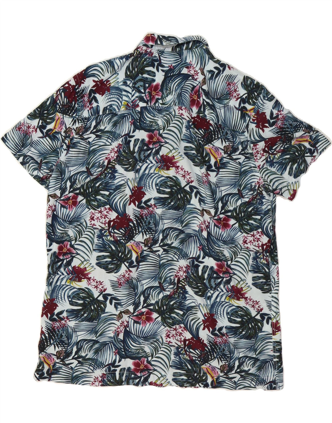 J. HART & BROS Mens Regular Fit Shirt Large Multicoloured Floral Vintage J. Hart & Bros and Second-Hand J. Hart & Bros from Messina Hembry 