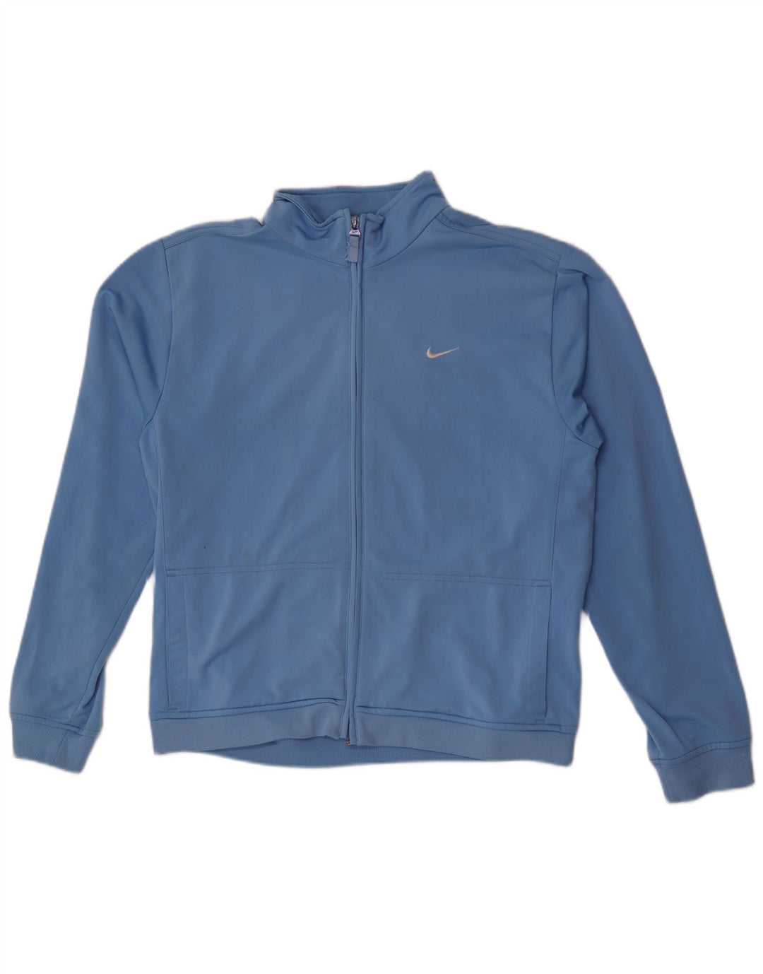 Nike drenge grafisk træningsdragt topjakke 13-14 år XL blå polyester