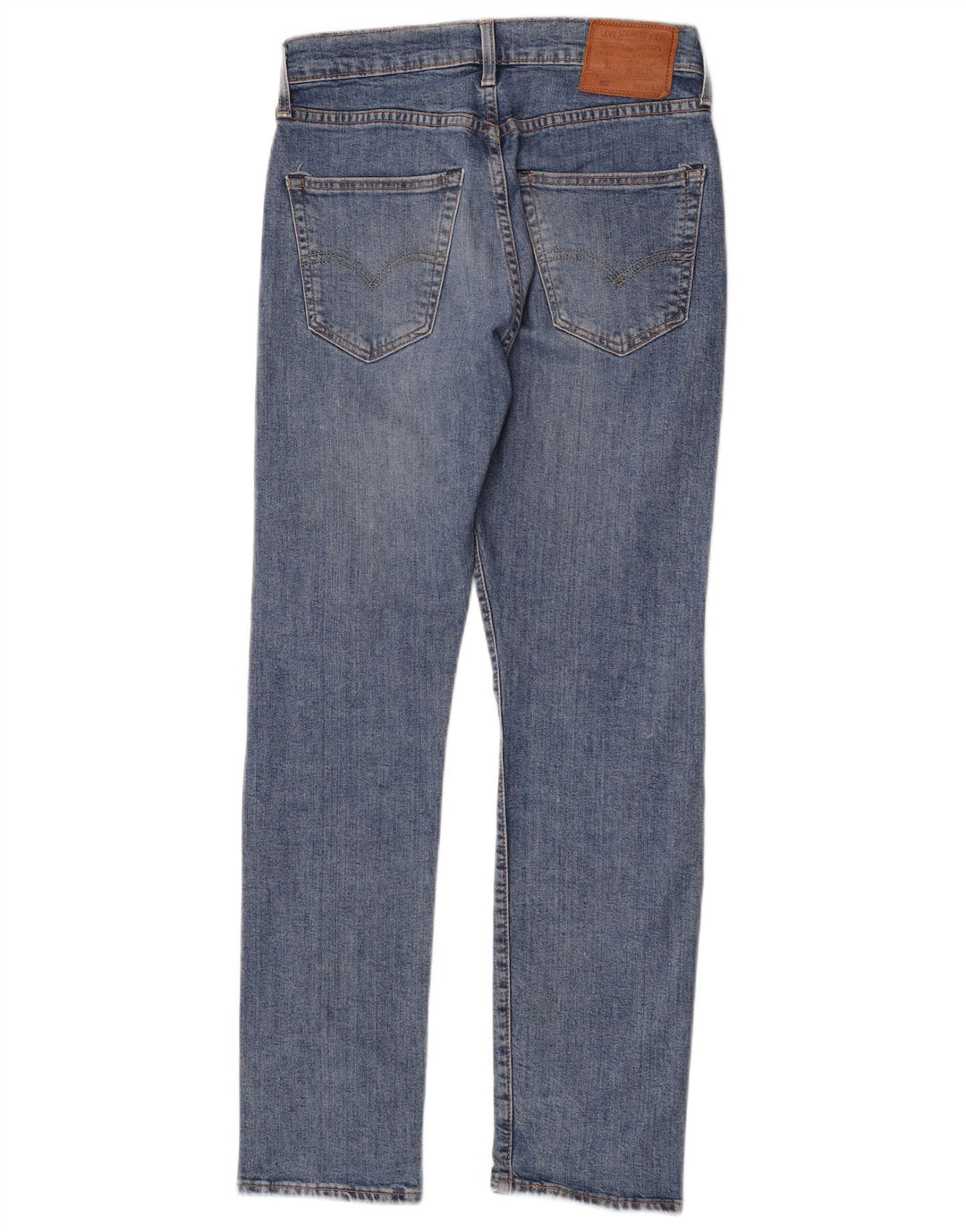 Levi's Herre 502 tilspidsede jeans W29 L32 blå bomuld