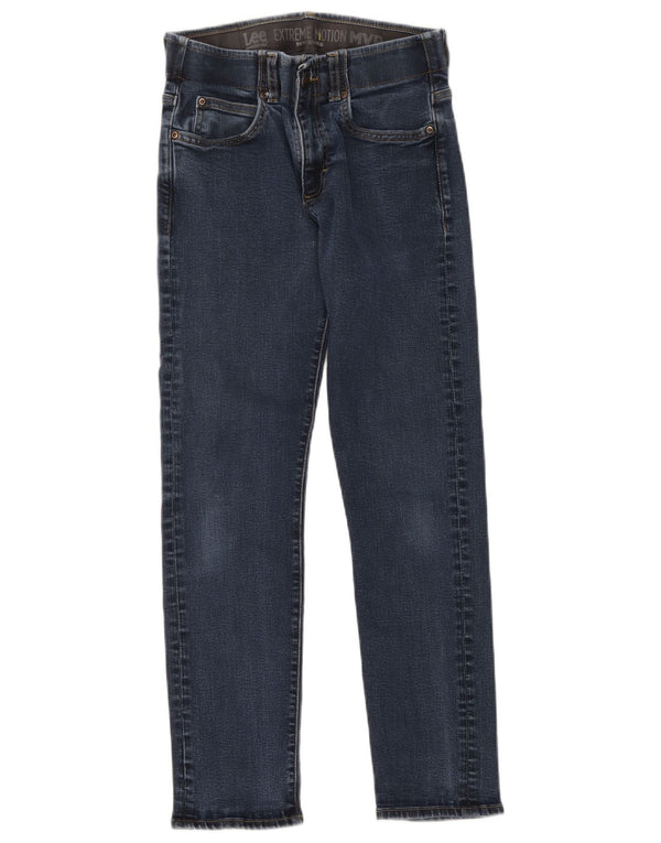 Lee Womens Extreme Motion Slim Fit Straight Jeans W29 L30 Blå
