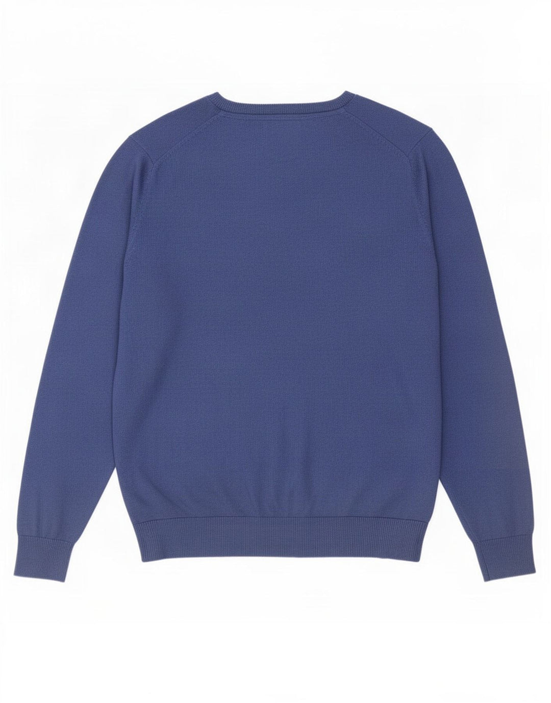 Marks & Spencer Herre V-hals sweater Medium marineblå bomuld