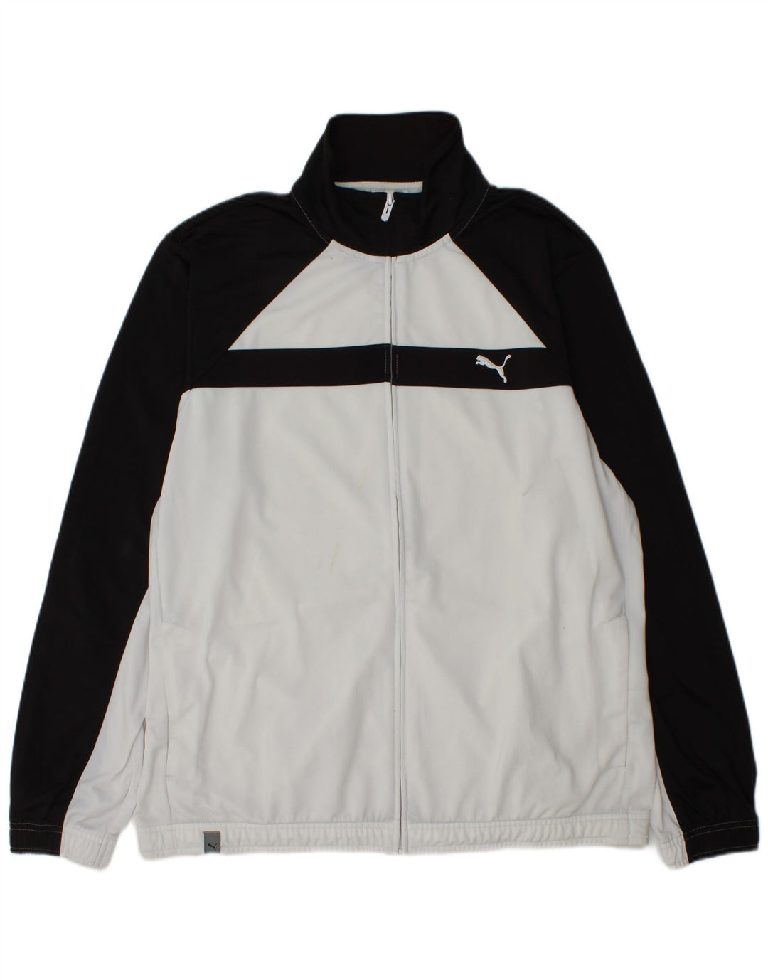 Puma Træningsdragt til mænd Topjakke XL Hvid Colourblock Polyester
