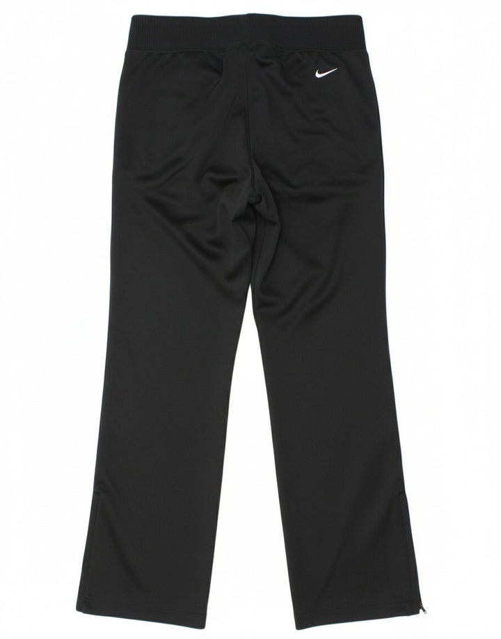 NIKE Womens Tracksuit Trousers UK 10 Small  Black Polyester
