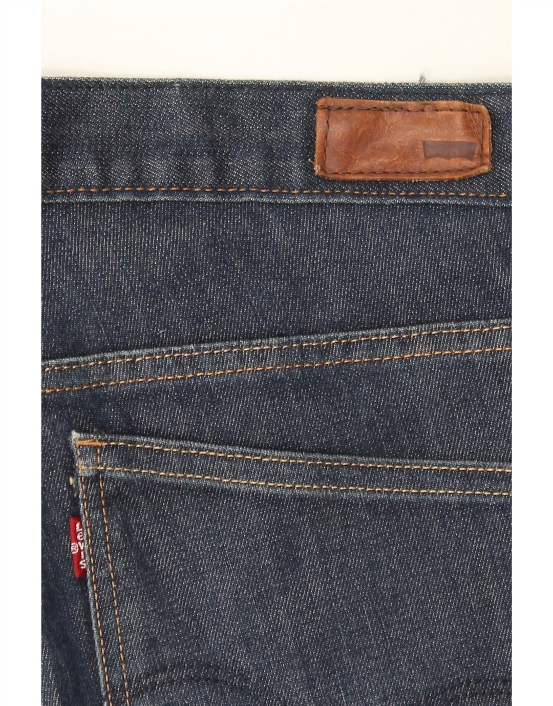 LEVI'S Womens Slim Jeans W30 L28 Navy Blue Cotton Vintage Levi's and Second-Hand Levi's from Messina Hembry 