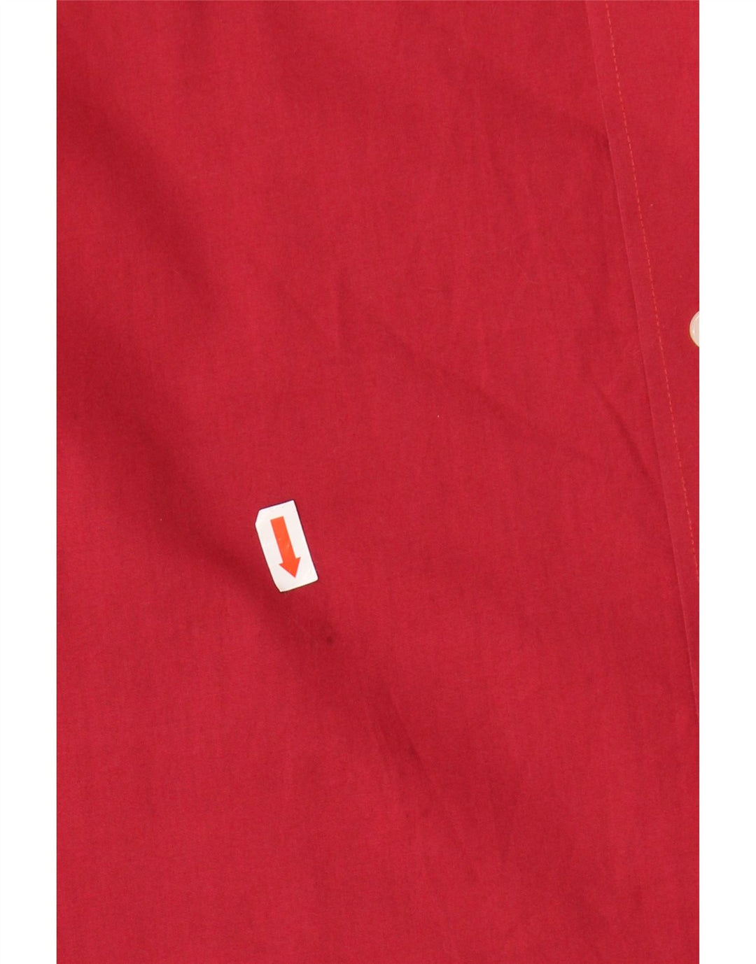 PIERRE CARDIN Mens Shirt Size 18 2XL Red Cotton Vintage Pierre Cardin and Second-Hand Pierre Cardin from Messina Hembry 