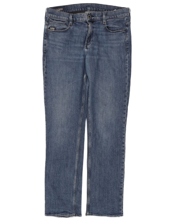 G-STAR Herre Noxer Straight Jeans W31 L32 Blå Bomuld