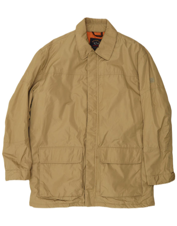 Paul & Shark Herre Utility Jacket UK 42 XL Beige Polyester