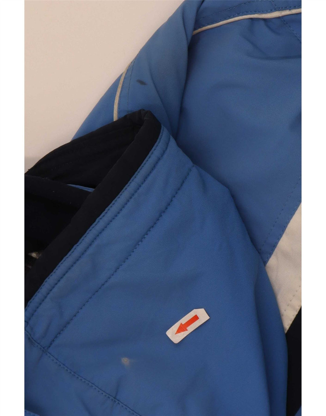 Aesse Skijakke med hætte til mænd IT 52 XL Blå Colourblock Polyamid