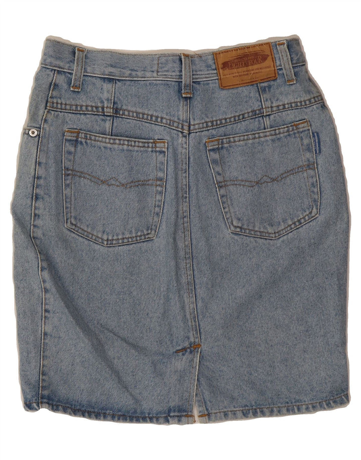 VINTAGE Womens Denim Skirt W26 Small Blue Vintage Vintage and Second-Hand Vintage from Messina Hembry 