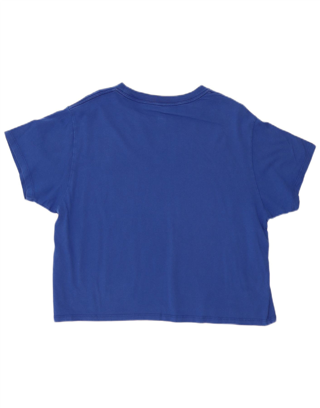 Levi's Grafisk T-shirt top til kvinder UK 14 Medium Blue Colourblock