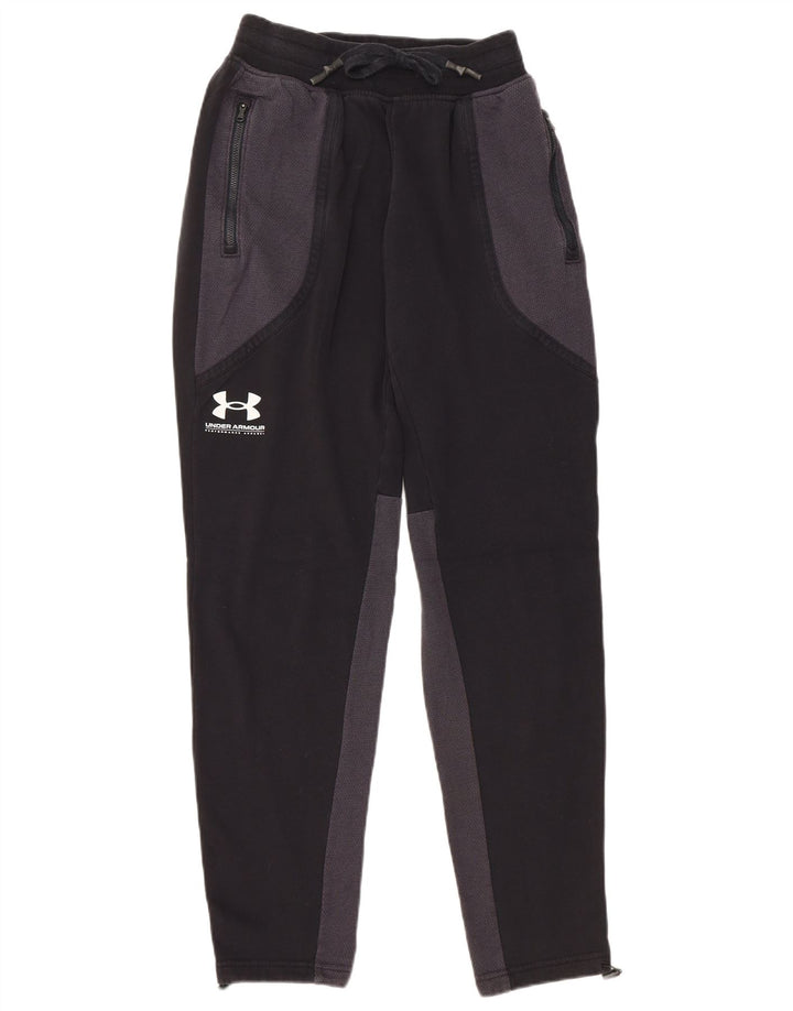 UNDER ARMOUR Træningsdragt til mænd Small Black Colourblock Bomuld