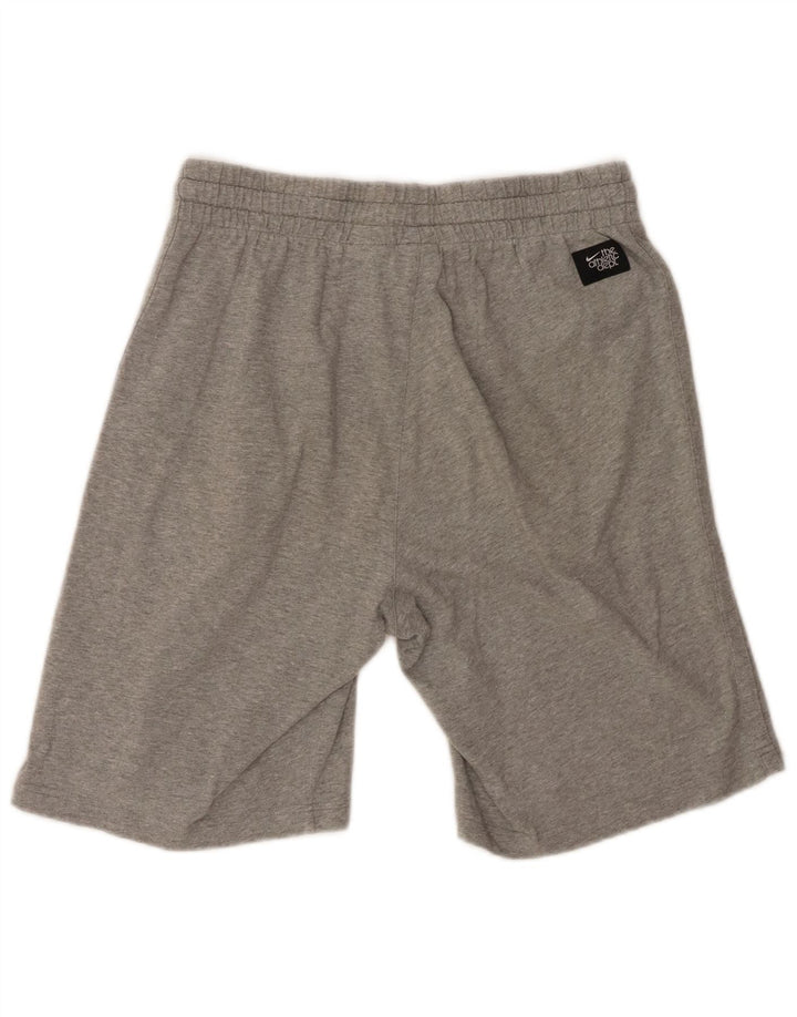 NIKE Mens Sport Shorts Medium  Grey Cotton