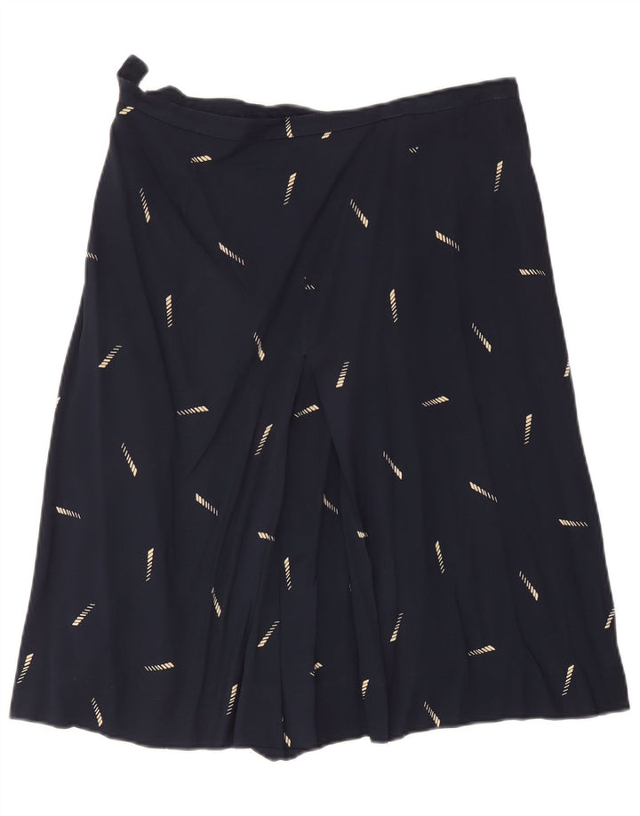 Persona Dame 2-delt nederdelsæt Størrelse 23 Medium W32 Marineblå Geometrisk