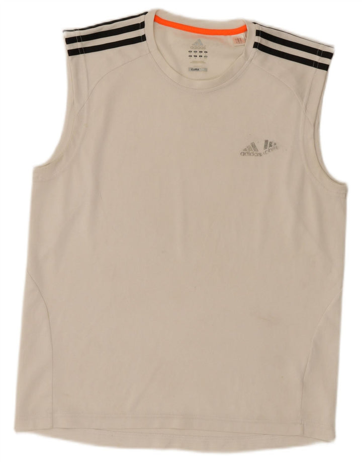 Adidas Herre Climalite Vest Top Medium White