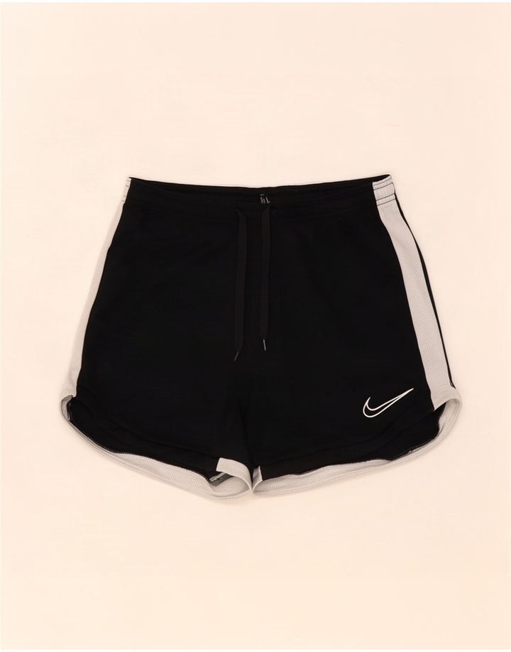 Nike sportsshorts til kvinder UK 6 XS Sort Colourblock Polyester