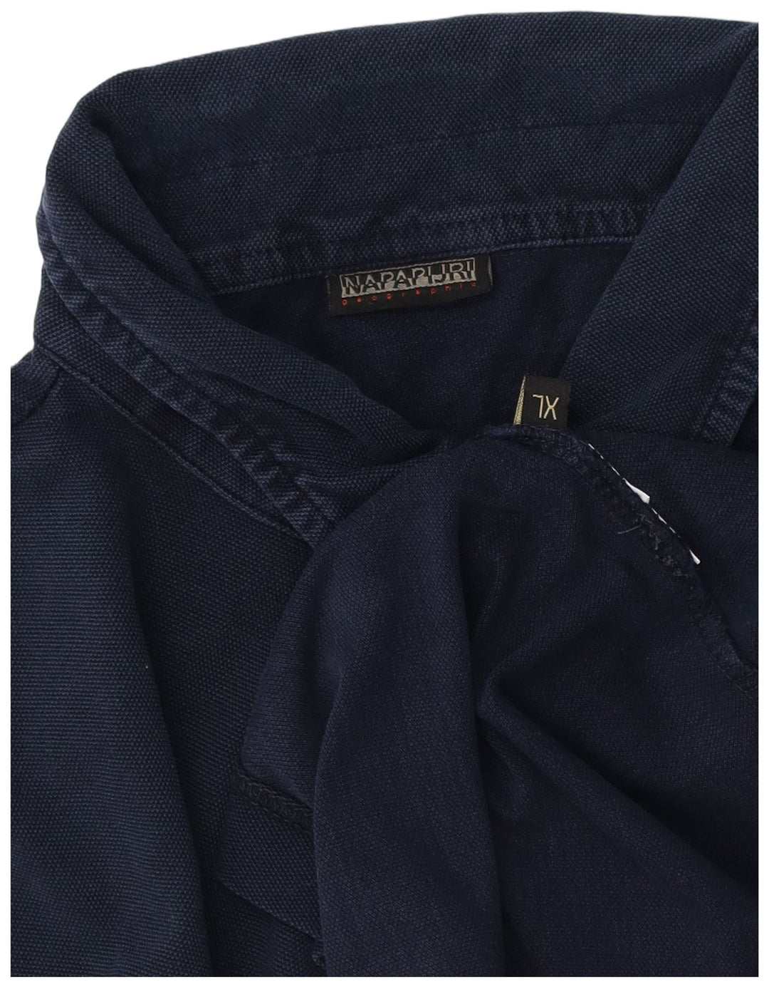 Napapijri Herre grafisk poloshirt XL marineblå