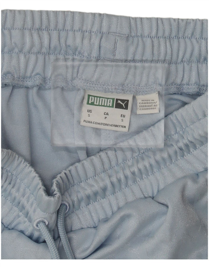 Puma Herre Sportshorts UK 10 Small Blue Colourblock