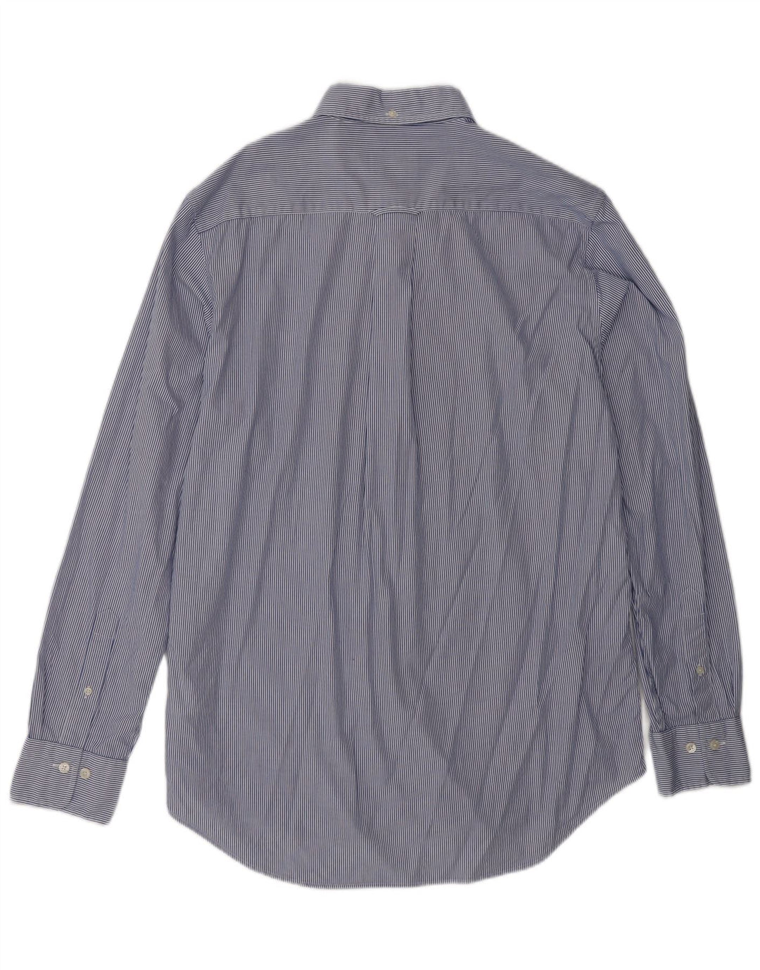 GANT Herreskjorte str. 39/40 Medium Blue Pinstripe Bomuld