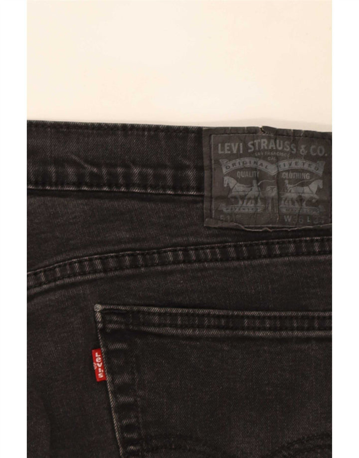 Levi's Herre 511 Slim Jeans W36 L34 Sort
