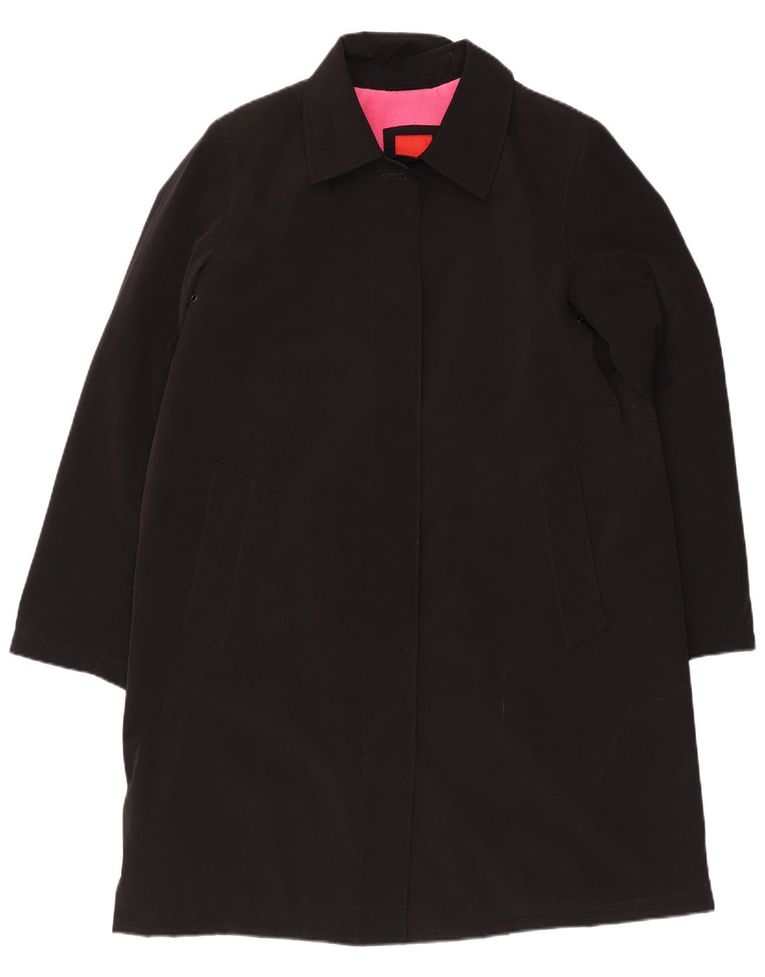 ESPRIT oversize overfrakke til kvinder UK 16 Stor sort polyester