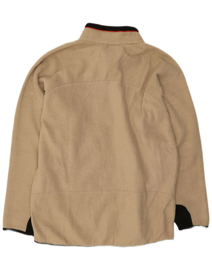 Fila Herre Fleecejakke UK 44 2XL Beige Colourblock Polyester