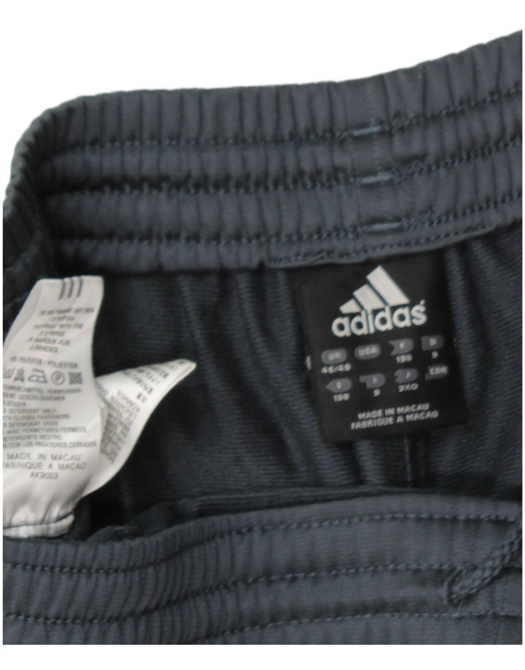 ADIDAS Træningsdragtsbukser til mænd UK 46/48 XL Grå polyester