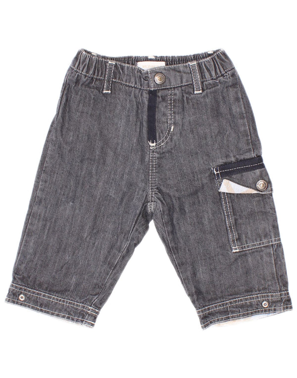 Burberry Baby Boys Cargo Straight Jeans 3-6 måneder W16 L8 Blå Bomuld