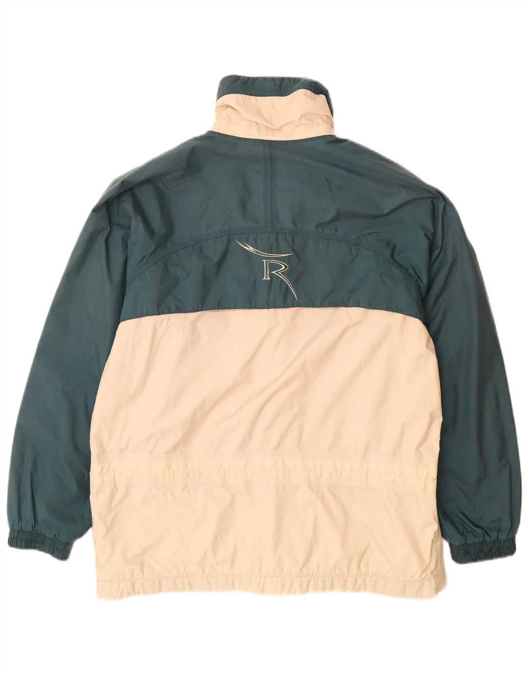 Chervo Herre Graphic Windbreaker Jacket UK 36 Small Green Colourblock