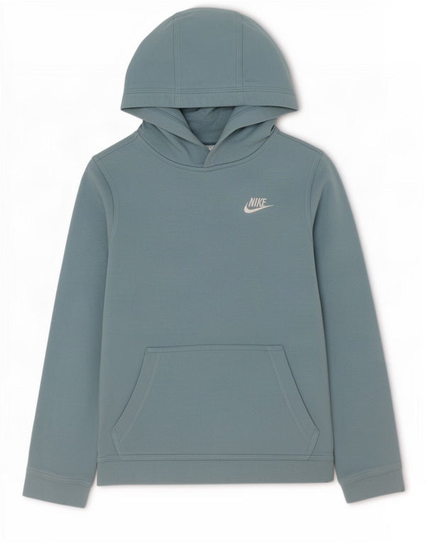 Nike Boys Hoodie Jumper 12-13 år Stor Blå Bomuld