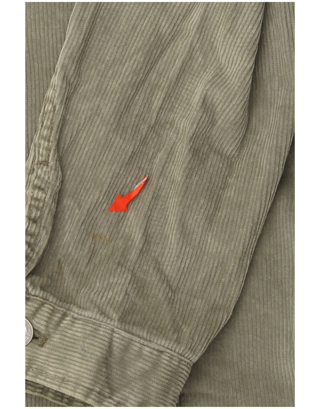 Eddie Bauer Dame fløjlsjakke UK 16 Stor grøn bomuld