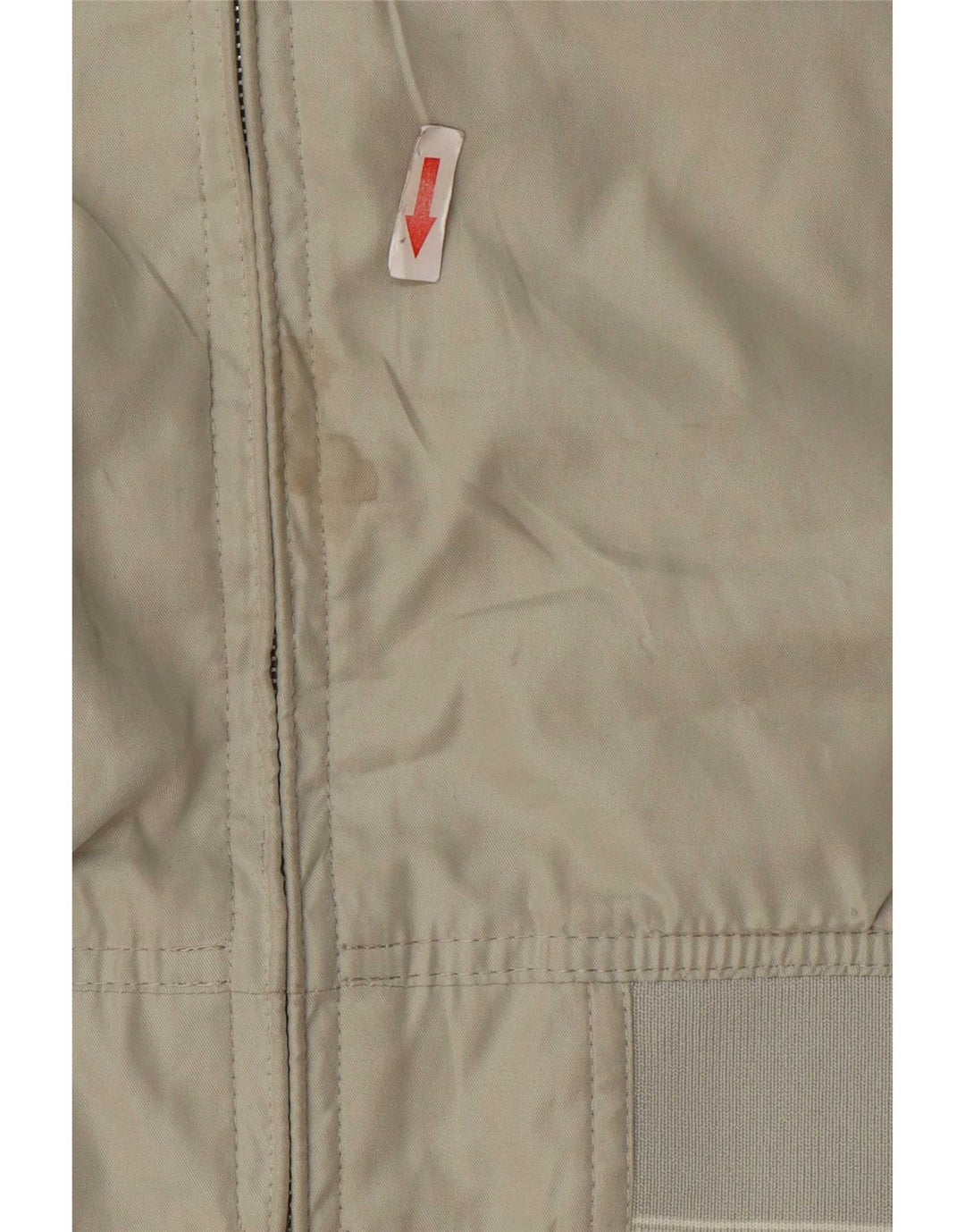 Marks & Spencer Herre Standard Fit Bomber Jacket UK 40 Large Green Polyester