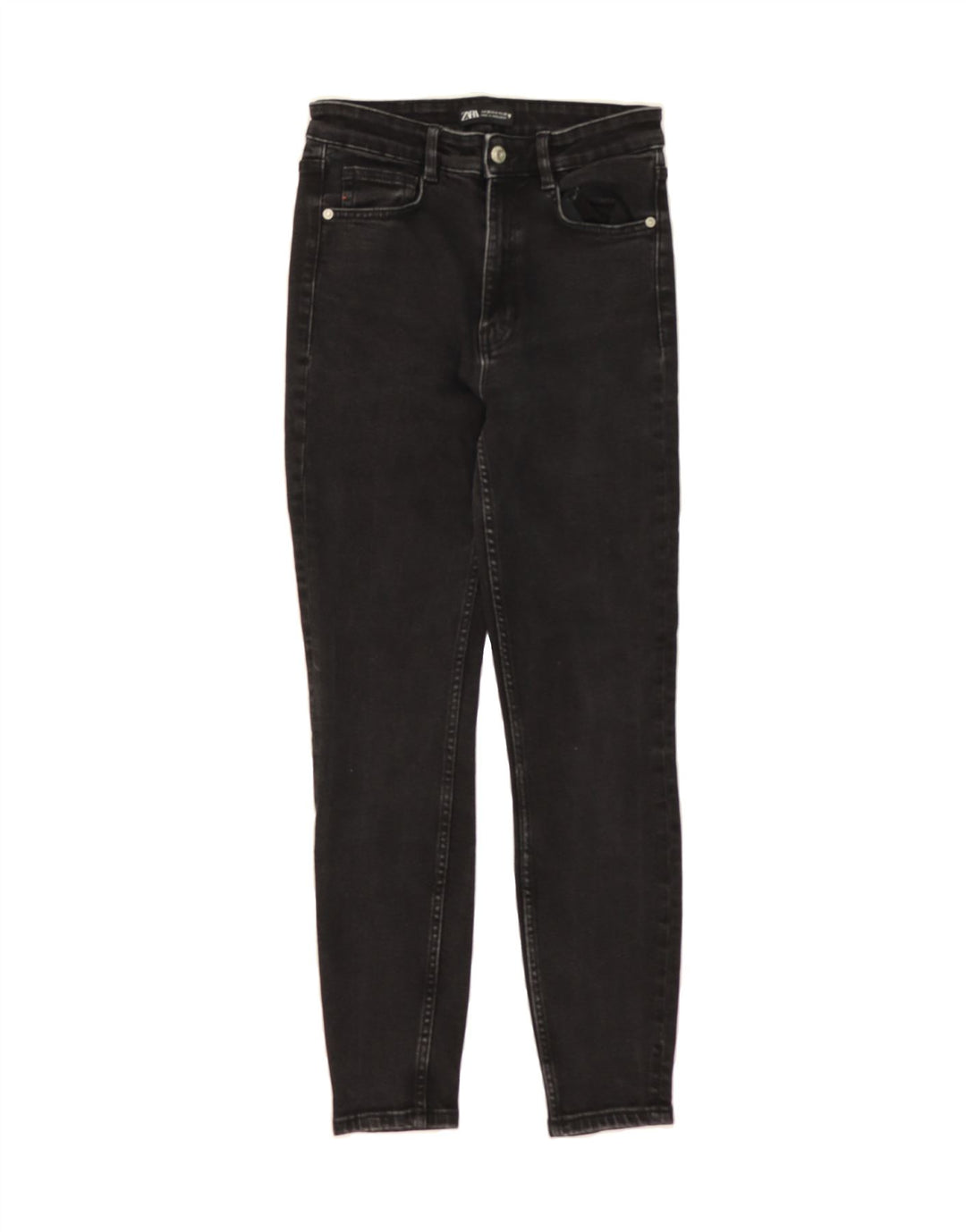 ZARA Womens Skinny Jeans EU 38 Small W28 L26 Black Vintage Zara and Second-Hand Zara from Messina Hembry 