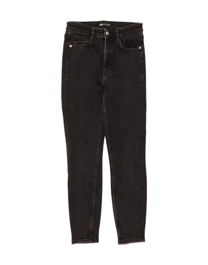 ZARA Womens Skinny Jeans EU 38 Small W28 L26 Black Vintage Zara and Second-Hand Zara from Messina Hembry 