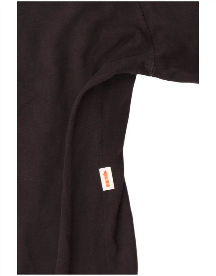 ADIDAS Womens Leggings UK 8/10 Small Black Cotton