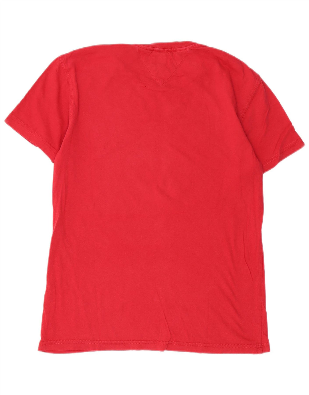Tommy Hilfiger Herre grafisk T-shirt Top Lille rød bomuld